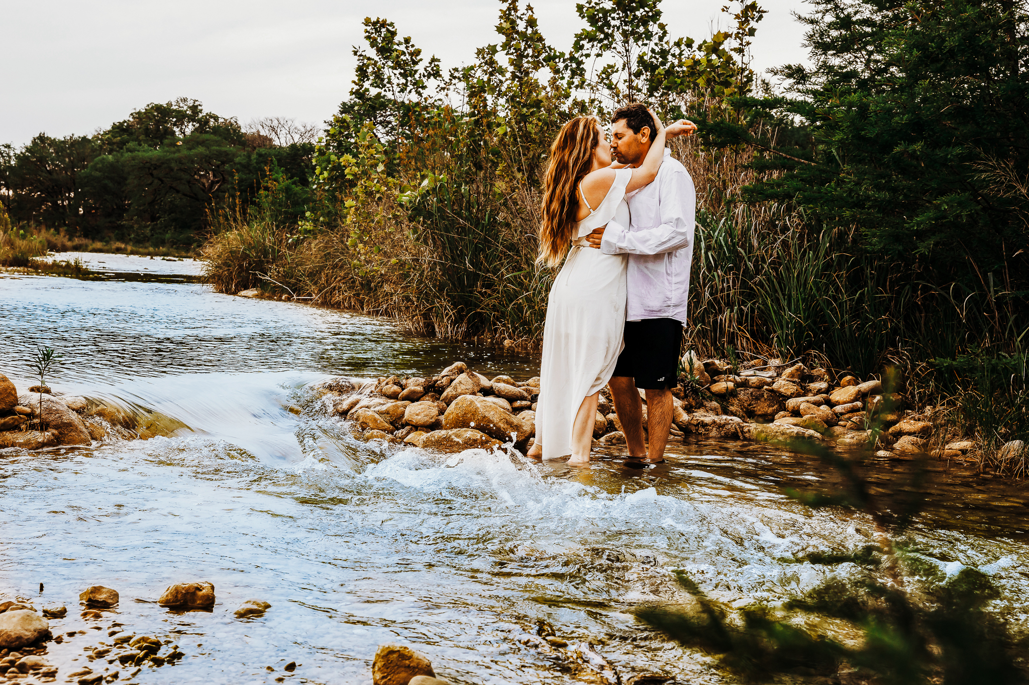 River Couples Photo Session Texas